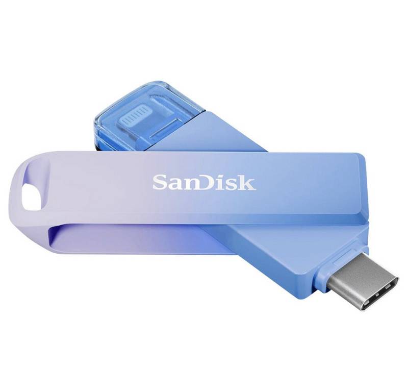 Sandisk SanDisk Creator Phone Drive USB-Stick Retail 128 GB Blau, Lilac Purple USB-Stick von Sandisk