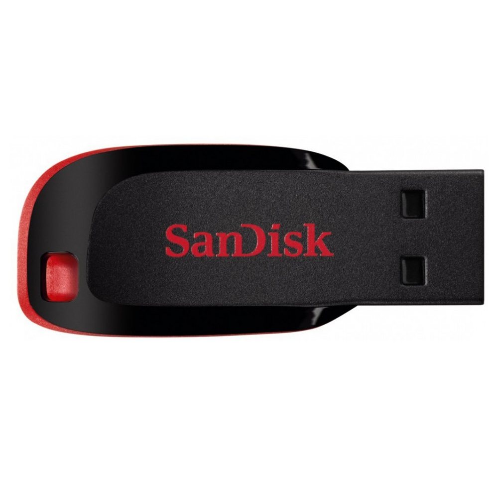 Sandisk SanDisk Cruzer Blade 16GB USB-Stick schwarz USB-Stick (USB Stick) von Sandisk