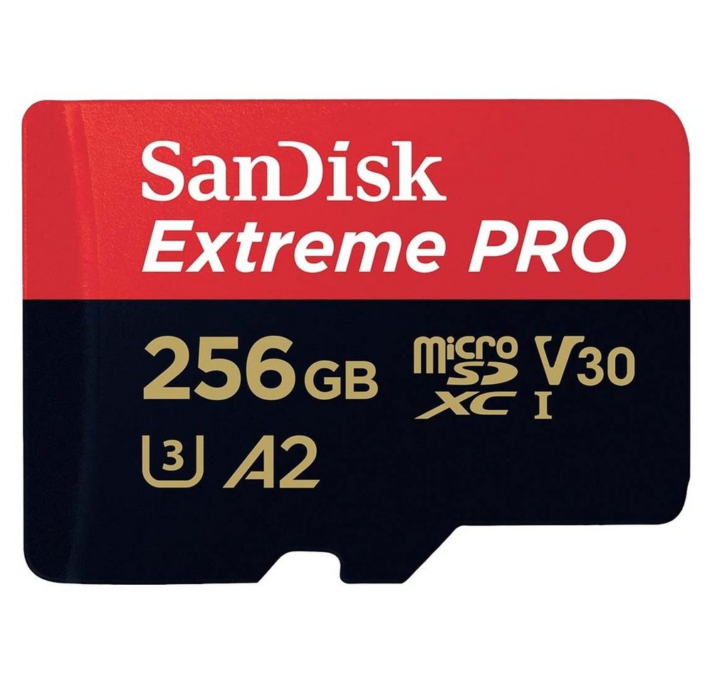 Sandisk SanDisk Extreme PRO microSDXC-Karte 256 GB Class 10, UHS-I, v30 Video Speicherkarte Sandisk SanDisk Extreme PRO microSDXC-Karte 256 GB Class 10, UHS-I, v30 Video Speicherkarte von Sandisk