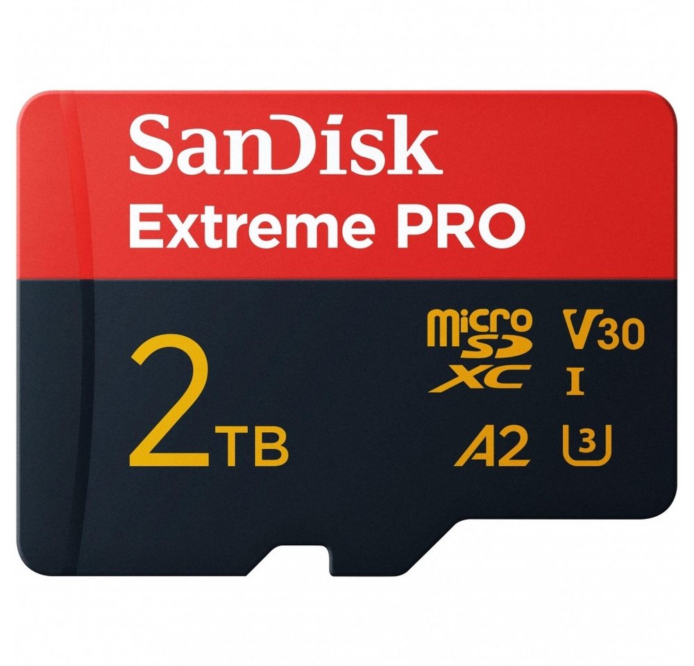 Sandisk SanDisk Extreme Pro 2TB microSDXC Speicherkarte Micro SD-Karte (Robust und langlebig für unterwegs) von Sandisk
