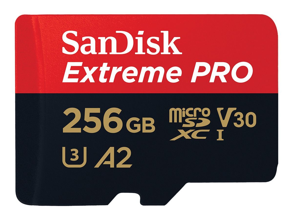 Sandisk SanDisk Extreme Pro microSDXC A2 UHS-I U3 V30 200MB/s Speicherkarte + Speicherkarte Sandisk SanDisk Extreme Pro microSDXC A2 UHS-I U3 V30 200MB/s Speicherkarte + Speicherkarte von Sandisk