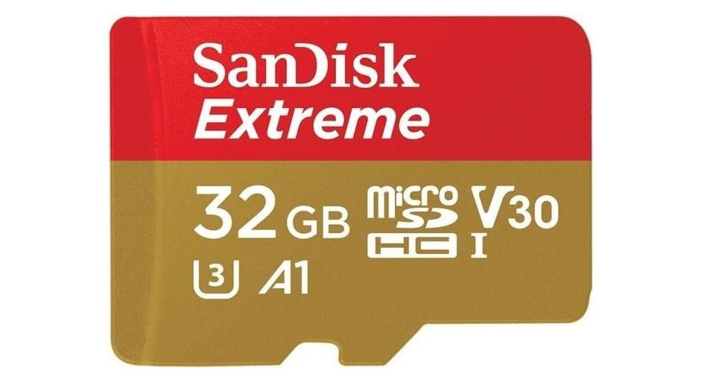 Sandisk SanDisk Extreme R100/W60 microSDHC 32GB SDSQXAF-03 Speicherkarte Sandisk SanDisk Extreme R100/W60 microSDHC 32GB SDSQXAF-03 Speicherkarte von Sandisk