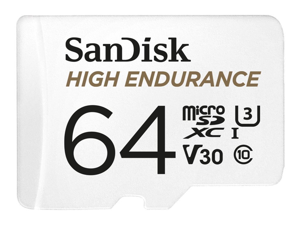 Sandisk SanDisk High Endurance microSDXC UHS-I U3 Speicherkarte + Adapter 64GB Speicherkarte Sandisk SanDisk High Endurance microSDXC UHS-I U3 Speicherkarte + Adapter 64GB Speicherkarte von Sandisk