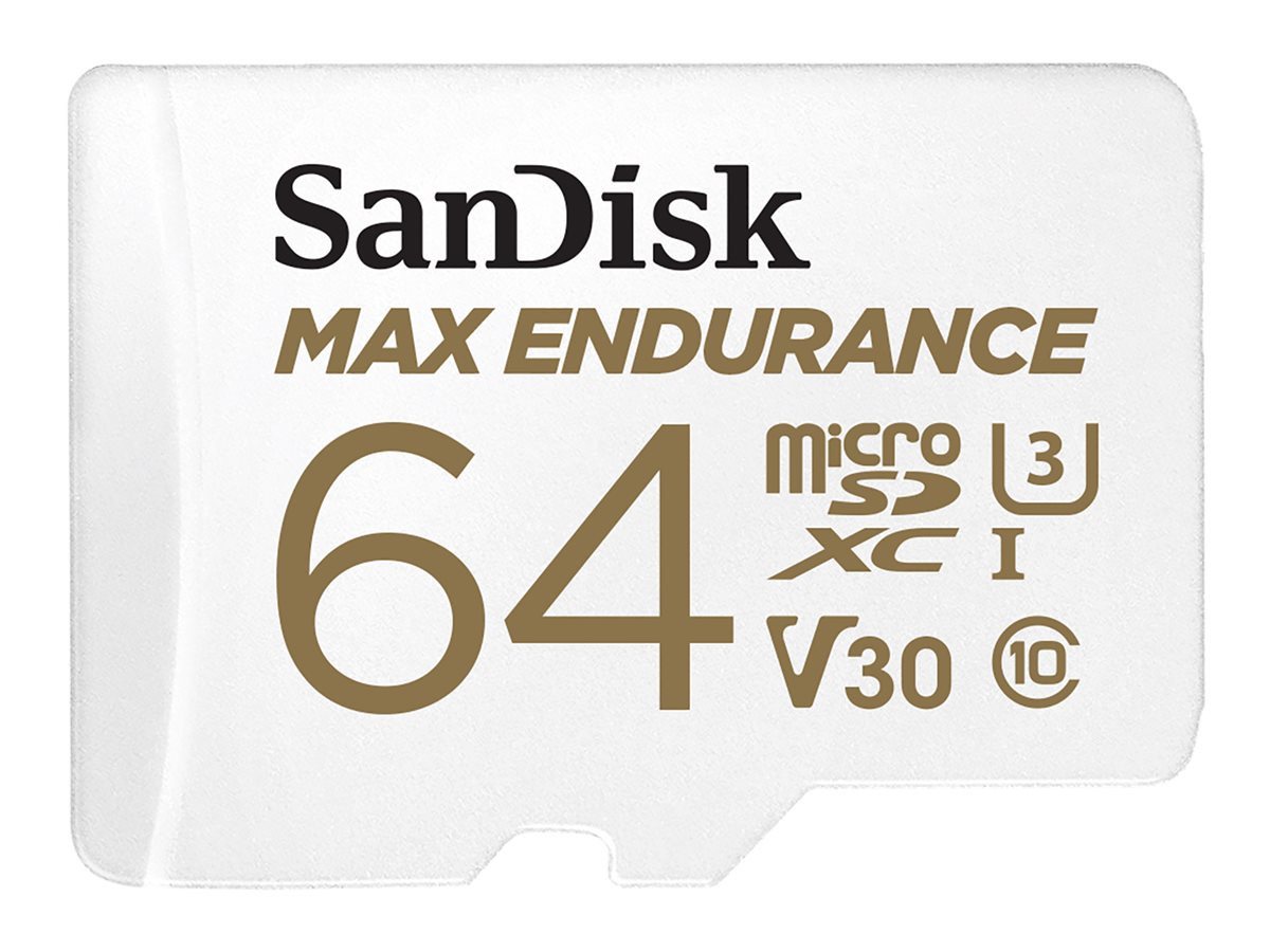 Sandisk SanDisk Max Endurance microSDXC UHS-I U3 Speicherkarte + Adapter 64GB Speicherkarte Sandisk SanDisk Max Endurance microSDXC UHS-I U3 Speicherkarte + Adapter 64GB Speicherkarte von Sandisk
