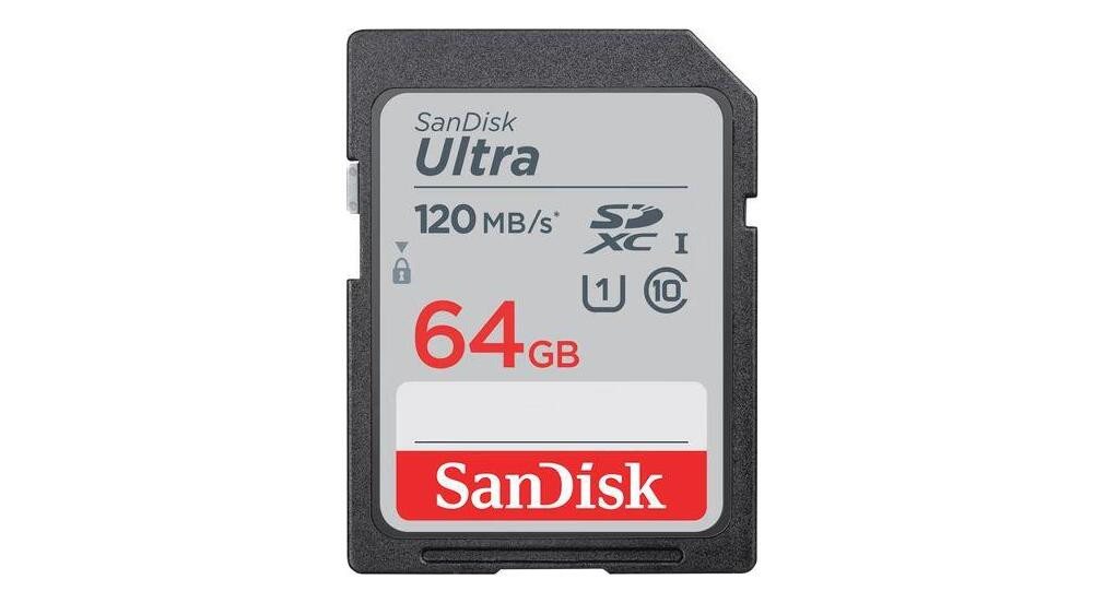 Sandisk SanDisk SDXC Ultra 64GB 140MB/s Speicherkarte Sandisk SanDisk SDXC Ultra 64GB 140MB/s Speicherkarte von Sandisk
