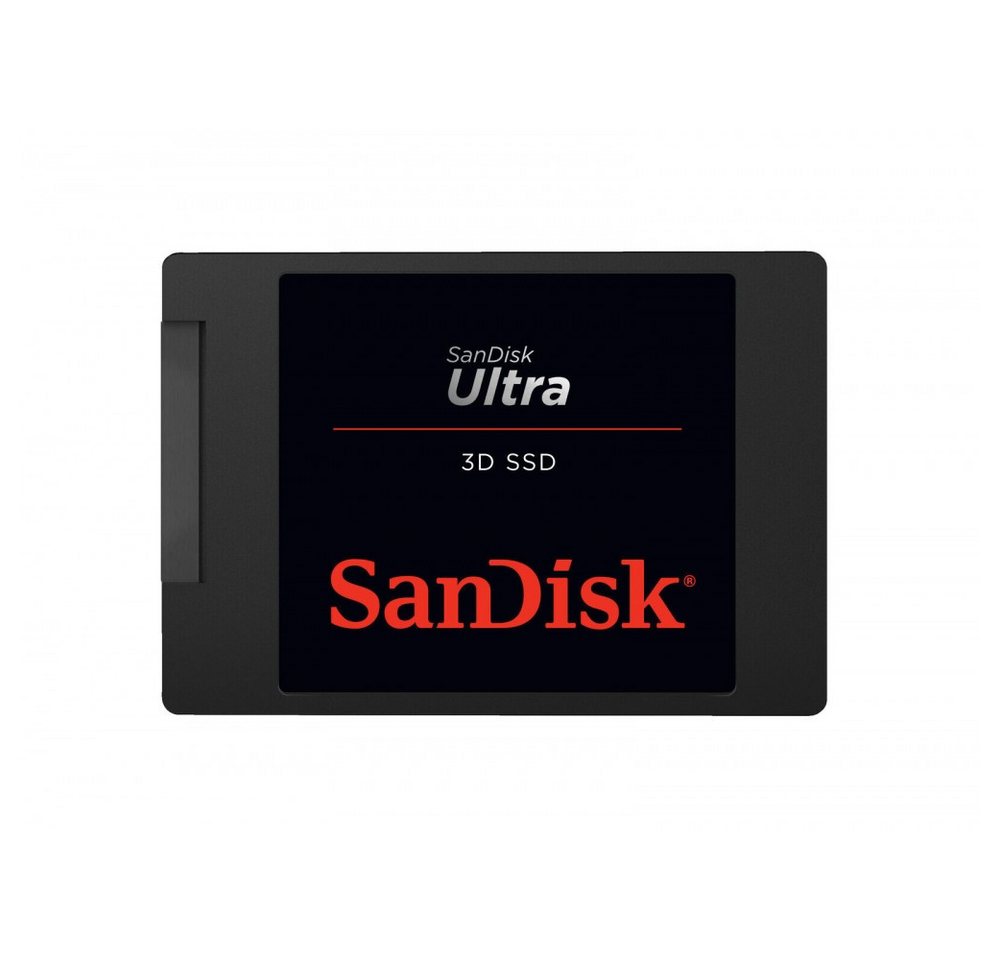 Sandisk SanDisk Ultra 3D SSD 2TB - interne Festplatte interne SSD (2TB) 2,5 Zoll", Stoßfest und vibrationsgeschützt von Sandisk