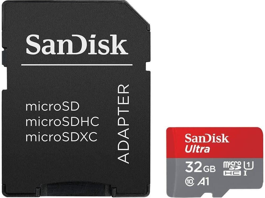 Sandisk SanDisk Ultra R98 microSDHC 32GB Kit, UHS-I U1, A1 Speicherkarte Sandisk SanDisk Ultra R98 microSDHC 32GB Kit, UHS-I U1, A1 Speicherkarte von Sandisk