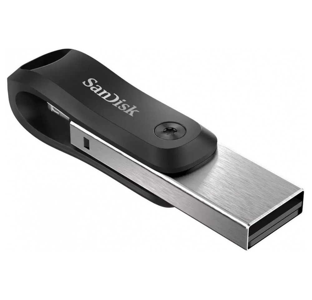 Sandisk SanDisk iXpand Go 64GB USB 3.0 Stick für iPhone USB-Stick (Abnehmbar) von Sandisk