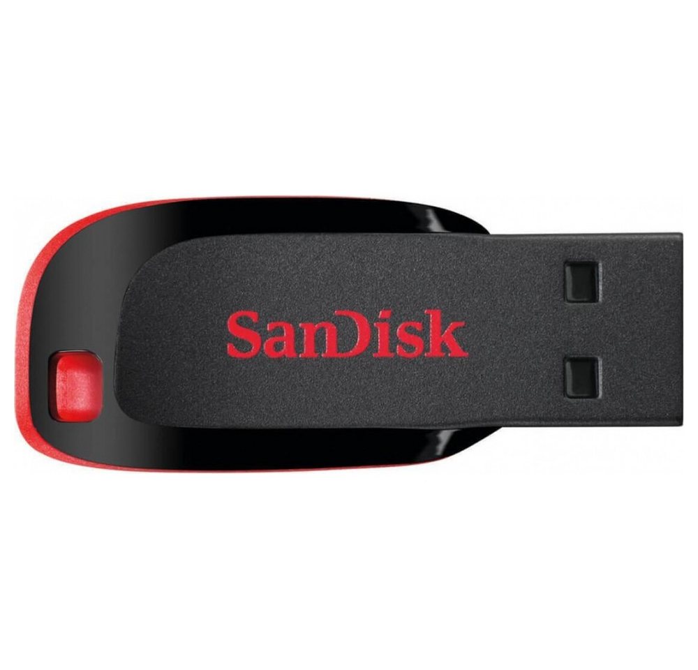 Sandisk Sandisk Cruzer Blade 16GB USB-Stick USB-Stick (Kompakte Bauweise) von Sandisk