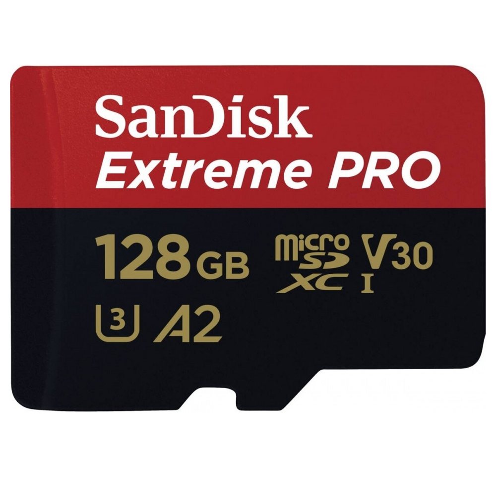 Sandisk Sandisk Extreme PRO microSDXC 128GB Speicherkarte. Micro SD-Karte (Hohe Schreib- und Lesegeschwindigkeit für 4K-Videos) von Sandisk