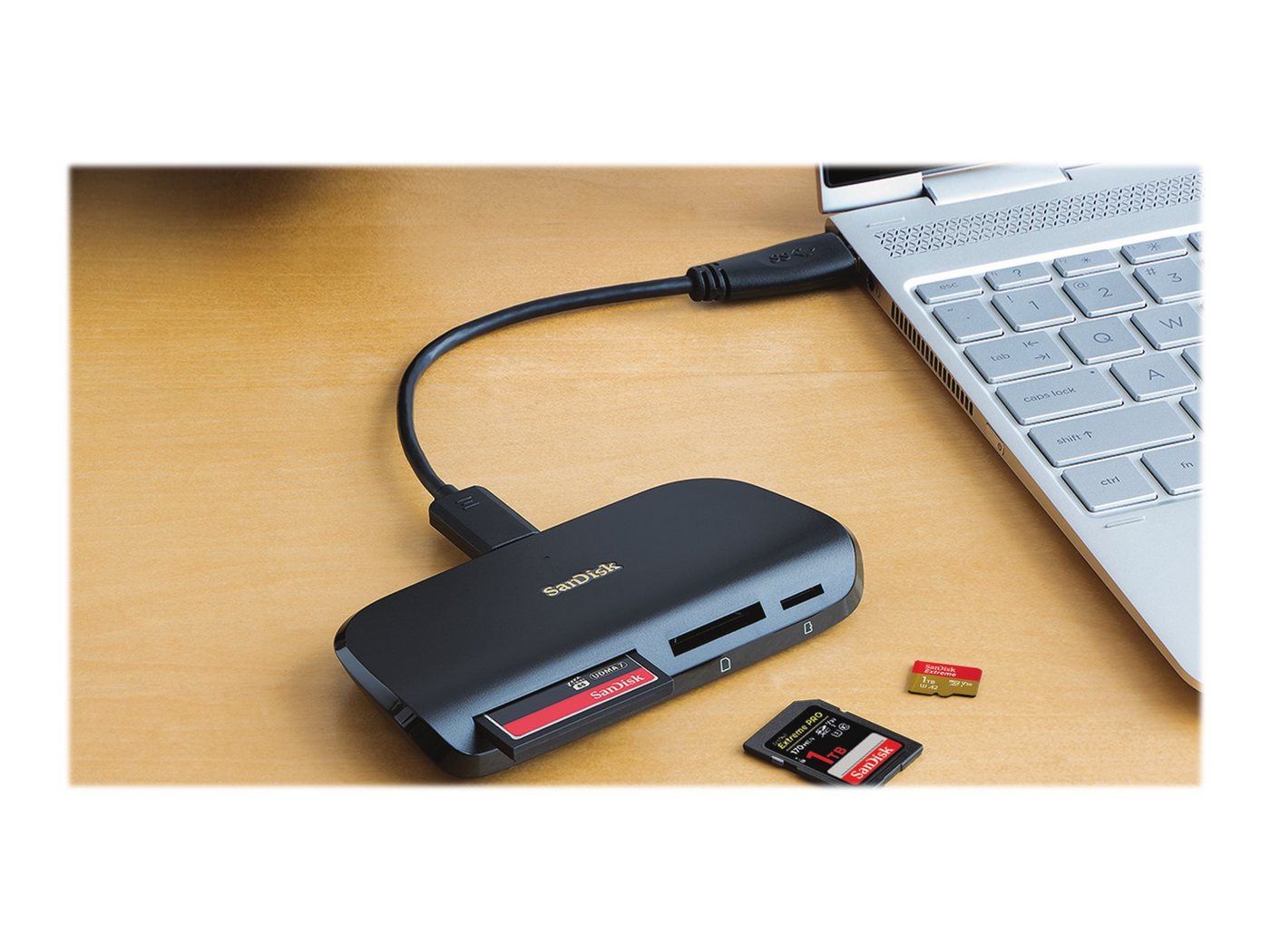 Sandisk Speicherkartenleser ImageMate PRO USB-C Reader/Writer1 Sandisk Speicherkartenleser ImageMate PRO USB-C Reader/Writer1 von Sandisk