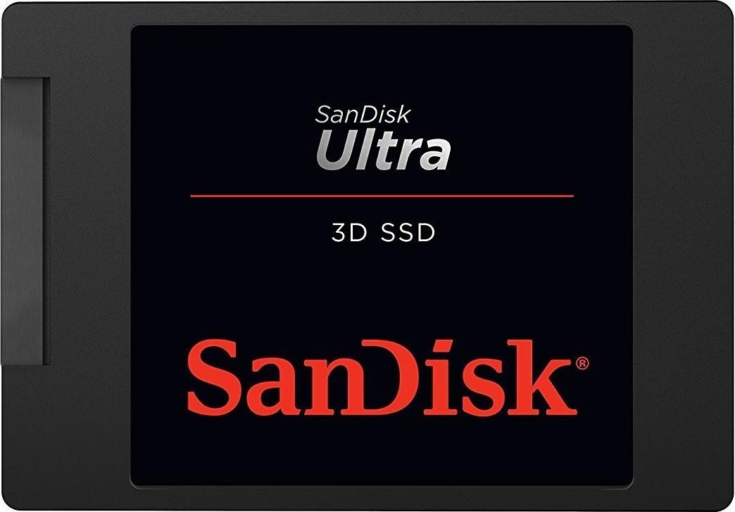 Sandisk Ultra 3D SSD interne SSD (1TB) 2,5" 560 MB/S Lesegeschwindigkeit, 530 MB/S Schreibgeschwindigkeit von Sandisk