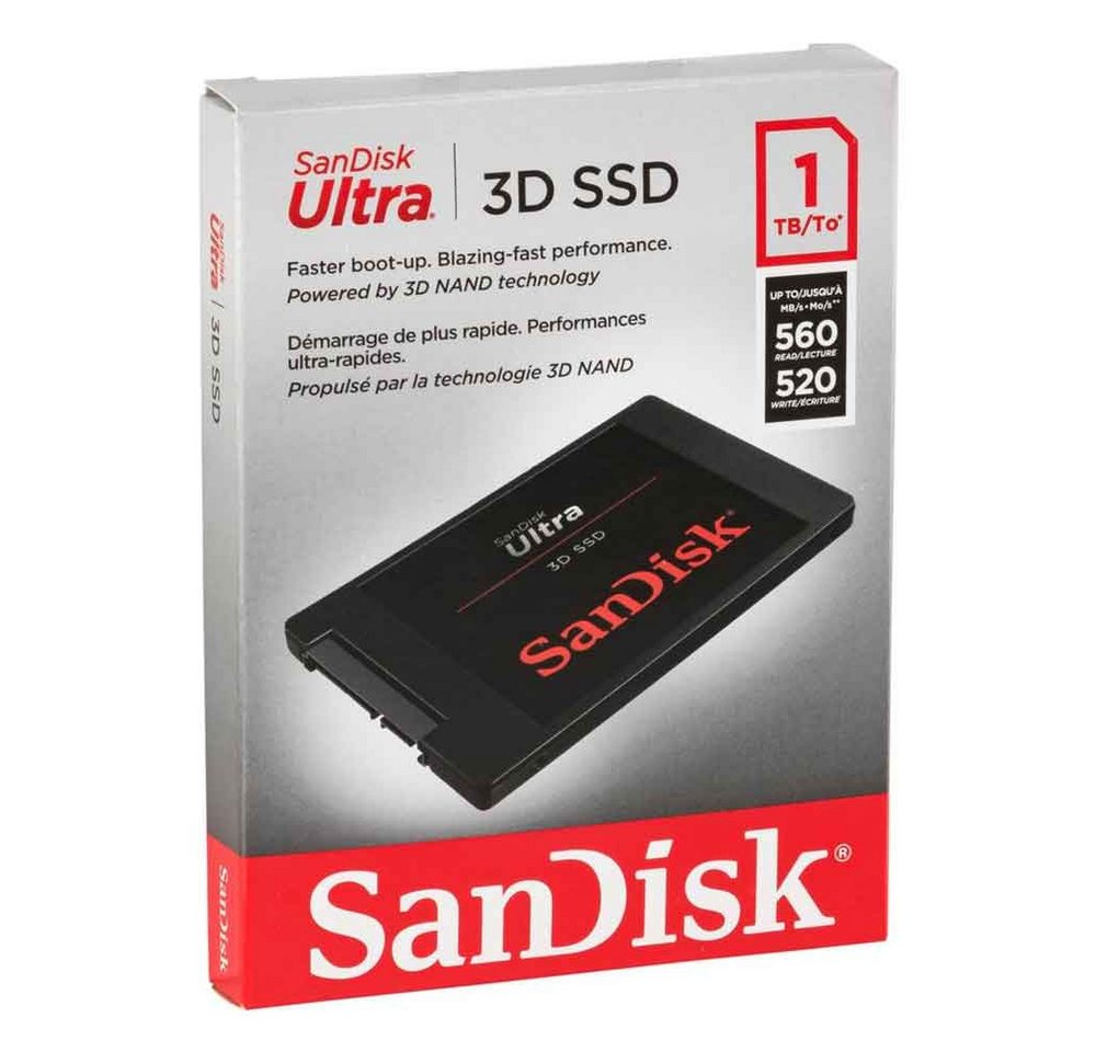 Sandisk Ultra 3D SSD interne interne SSD Sandisk Ultra 3D SSD interne interne SSD von Sandisk