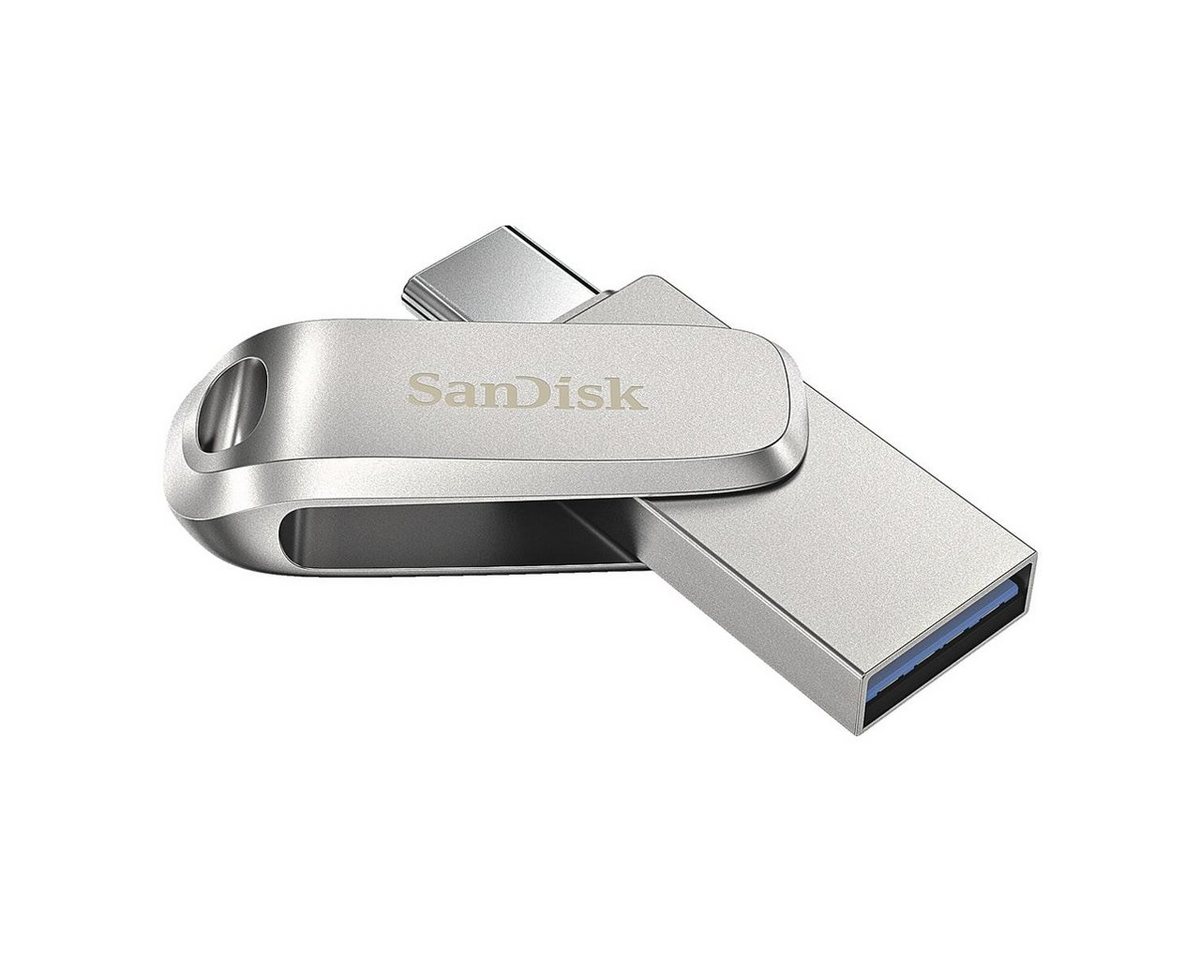 Sandisk Ultra Dual Drive Luxe Type-C USB-Stick (Lesegeschwindigkeit 150 MB/s, 2-in-1 Gerät mit Typ-A und Typ-C) von Sandisk