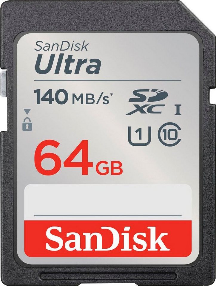 Sandisk Ultra SDXC Speicherkarte (64 GB, Class 10) von Sandisk