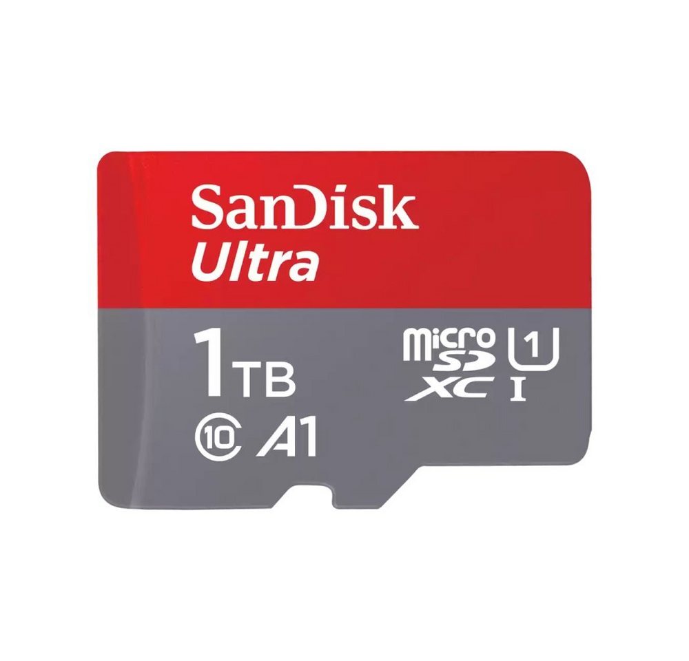 Sandisk Ultra microSDXC 1TB Mobile + SD Adapter 150MB/s A1 Class 10 UHS-I Speicherkarte von Sandisk