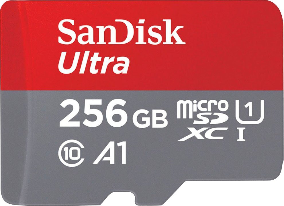Sandisk Ultra microSDXC Speicherkarte (256 GB, Class 10) von Sandisk