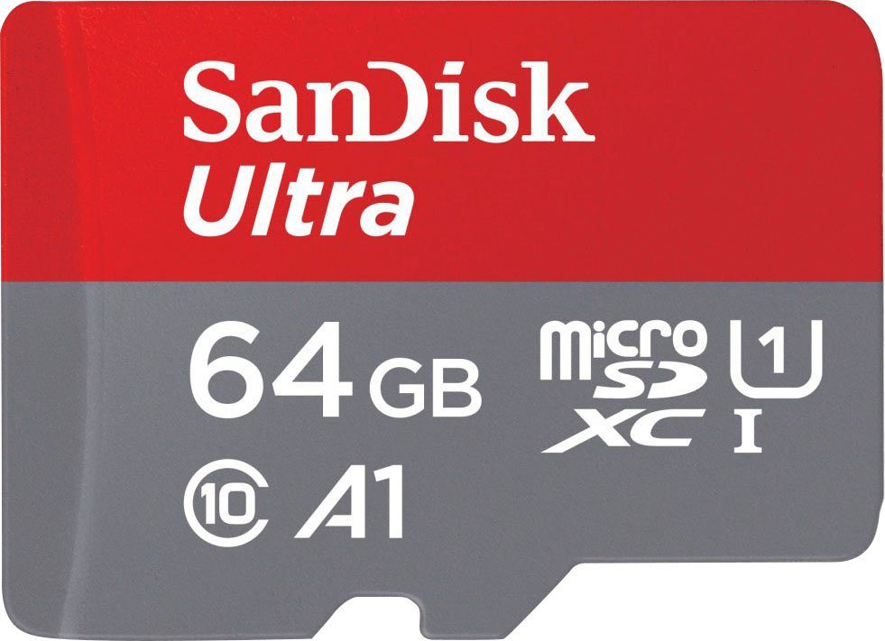 Sandisk Ultra microSDXC Speicherkarte (64 GB, Class 10) von Sandisk