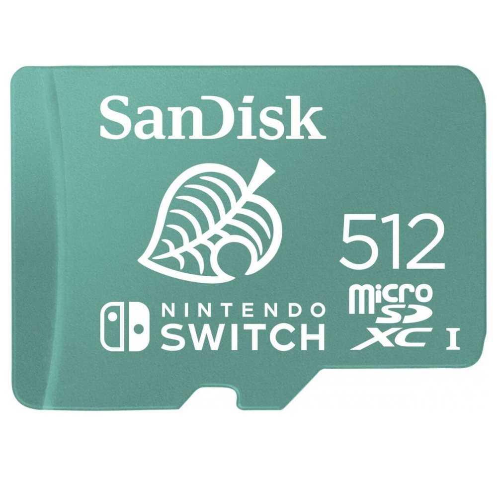Sandisk microSDXC 512GB UHS-I für Nintendo Switch Speicherkarte (512 GB GB, Hohe Kapazität) von Sandisk