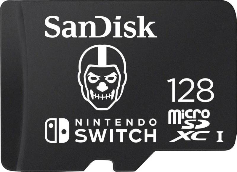 Sandisk microSDXC Extreme 128GB Fortnite Edition, Skull Trooper Speicherkarte (128 GB, UHS-I Class 10, 100 MB/s Lesegeschwindigkeit) von Sandisk