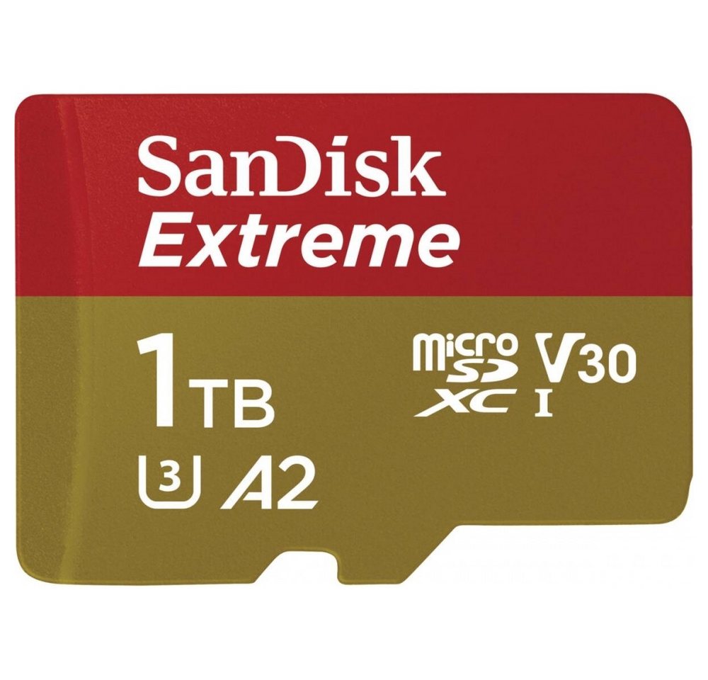 Sandisk sandisk extreme microSDXC 1TB mit SD-Adapter Micro SD-Karte (1TB Speicherkapazität) von Sandisk