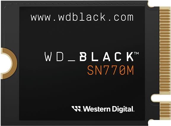 WD_Black SN770M NVMe 2TB (Retail) M.2 2230, PCIe Gen 4 / 5150 MB/s read, 4850 MB/s write (WDBDNH0020BBK-WRSN) von Sandisk
