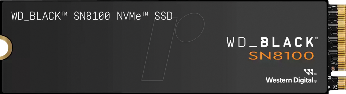 WDS100T1X0M - WD_BLACK SN8100 NVMe-SSD, 1 TB, M.2 WDS100T1X0M - WD_BLACK SN8100 NVMe-SSD, 1 TB, M.2 von Sandisk