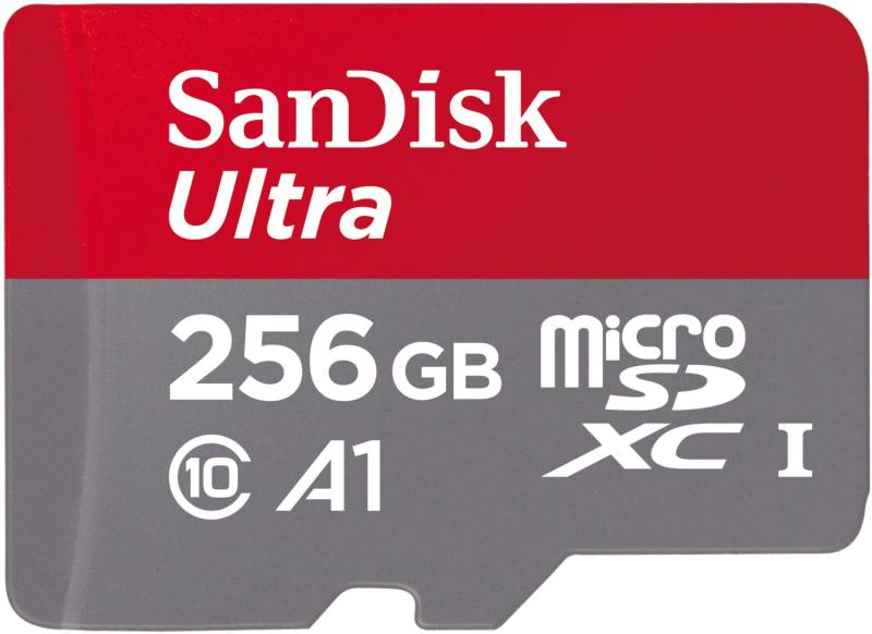microSDXC Ultra (256GB) Speicherkarte + Adapter von Sandisk