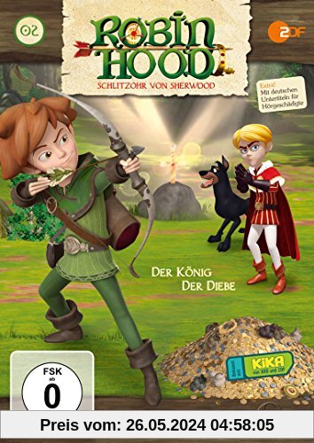 Robin Hood - Schlitzohr von Sherwood Der König der Diebe, Folge 2 - Die DVD zur TV-Serie von Sandra Derval