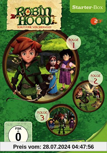 Robin Hood: Schlitzohr von Sherwood - Starter-Box [3 DVDs] von Sandra Derval