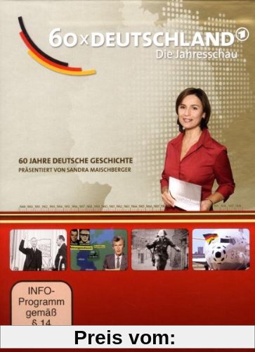 60 x Deutschland - Jubiläumsbox (60 Jahre BRD auf 6 DVDs) von Sandra Maischberger