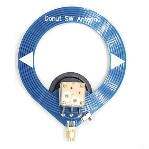 SW/MW Donut-Loop-Antenne für Malachit-Receiver, schmales Band, hohe Impedanz-Design (blau) von Sandyseptember