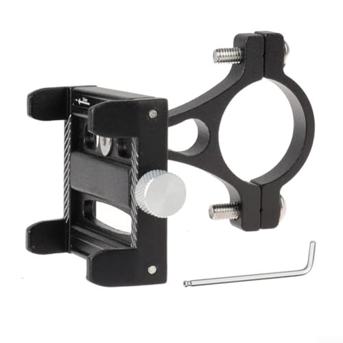 Sandyseptember Leichte Handyhalterung aus Aluminiumlegierung, stoßfeste Halterung für einfache Navigation auf Ihrem Fahrrad (schwarz) von Sandyseptember