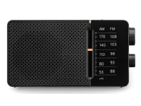 Sangean SR-36, Portable, AM, FM, 8 O, 6.35 mm (0.25), Black, Alkaline von Sangean Electronics