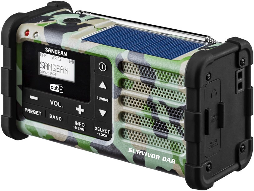 MMR-88 DAB Kofferradio camouflage MMR-88 DAB Kofferradio camouflage von Sangean
