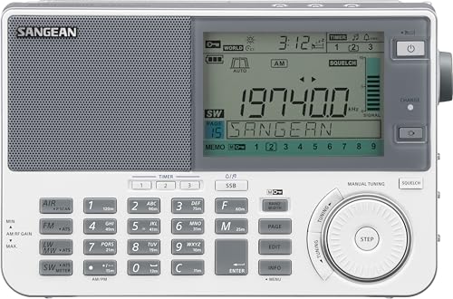 Sangean ATS-909X2 Profi Weltempfänger mit UKW Stereo, versch. Farben weiß, 1109-00033-WS Sangean ATS-909X2 Profi Weltempfänger mit UKW Stereo, versch. Farben weiß, 1109-00033-WS von Sangean