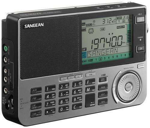 Sangean ATS-909X2 Weltempfänger UKW, LW, MW Weckfunktion Schwarz Sangean ATS-909X2 Weltempfänger UKW, LW, MW Weckfunktion Schwarz von Sangean