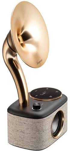 Sangean CP-100D Gramophone Tischradio DAB+, UKW AUX, Bluetooth®, USB Touchscreen, wiederaufladbar B von Sangean