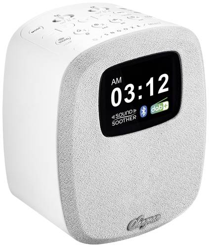 Sangean DCR-83 Tischradio DAB+, UKW AUX, Bluetooth®, USB Akku-Ladefunktion, Weckfunktion Weiß von Sangean