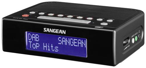 Sangean DCR-89+ Radiowecker DAB+, UKW AUX, USB Akku-Ladefunktion, Weckfunktion Schwarz Sangean DCR-89+ Radiowecker DAB+, UKW AUX, USB Akku-Ladefunktion, Weckfunktion Schwarz von Sangean