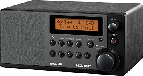 Sangean DDR-31 Tischradio - Digital radio mit DAB+ und FM - Aux-in - schwarz von Sangean