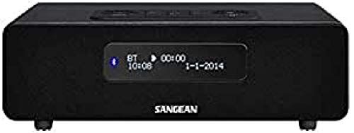Sangean DDR-36 DAB+ radio - Digital Radio mit Bluetooth - Weckfunktion - Sleep Timer -inkl. Fernbedienung - Schwarz von Sangean