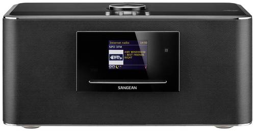 Sangean DDR-75BT Tischradio DAB+, FM, Internet WLAN, Bluetooth®, AUX, CD, DAB+ Inkl. Fernbedienung, von Sangean