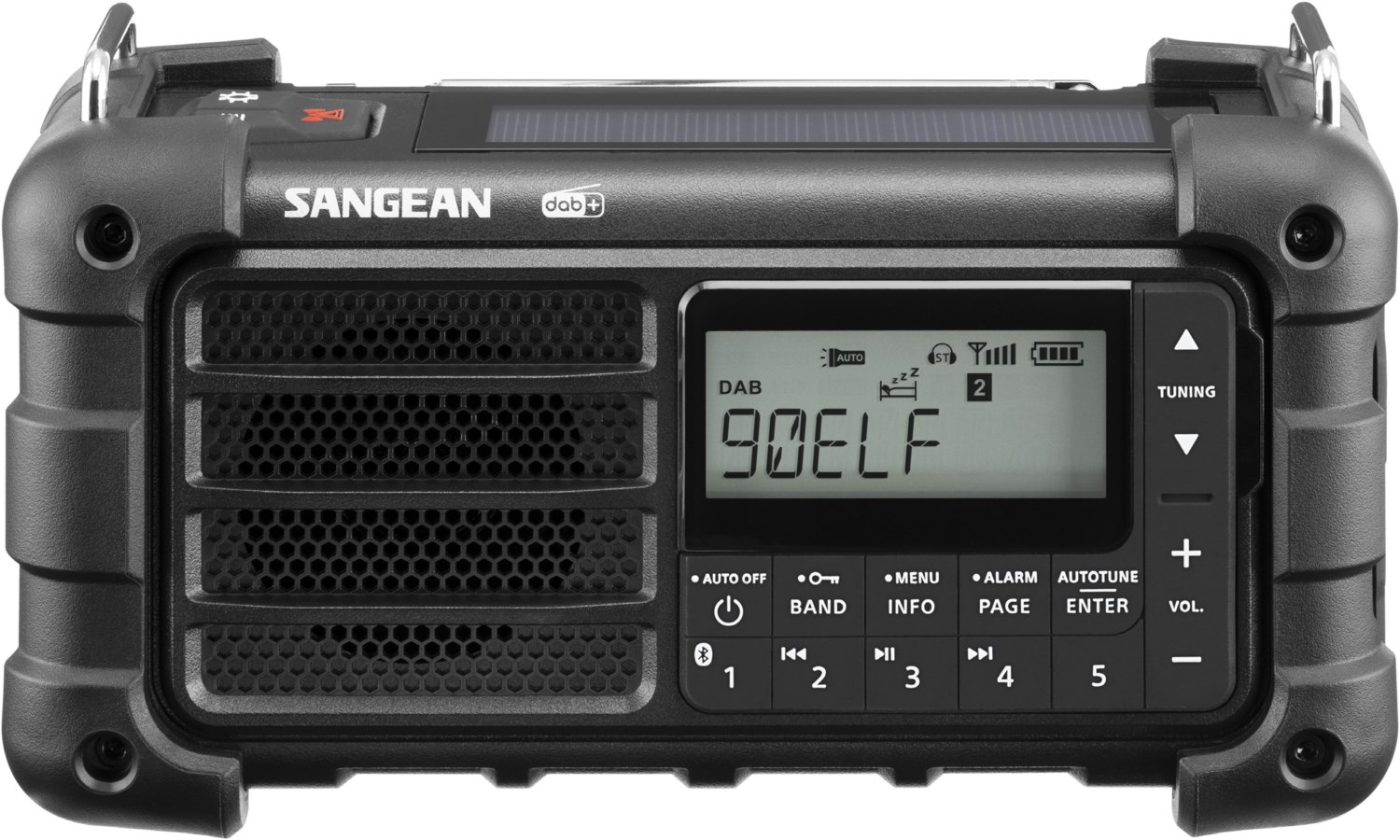 Sangean MMR-99 DAB Outdoor Radio DAB+ FM UKW Midnight Black von Sangean