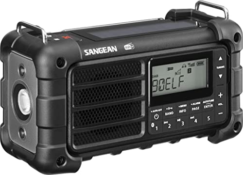 Sangean MMR-99 Outdoorradio DAB+, DAB, UKW Notfallradio, Bluetooth® Solarpanel, spritzwassergeschü von Sangean