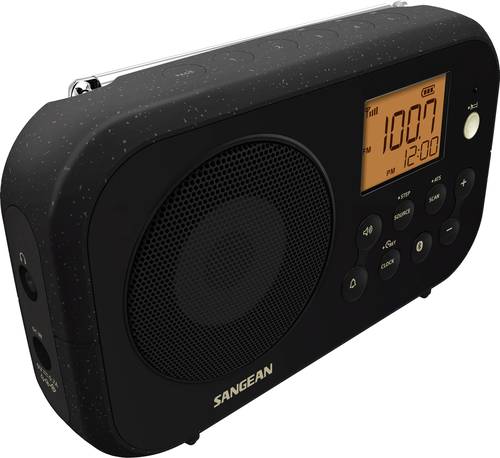 Sangean PR-D12 BT Tischradio MW, UKW Bluetooth® Schwarz von Sangean