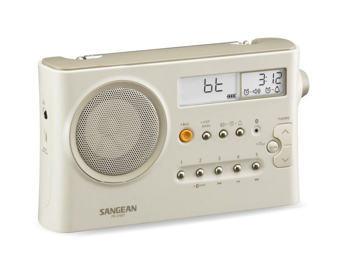 Sangean PR-D4 BT Pastel Cream Radio Sangean PR-D4 BT Pastel Cream Radio von Sangean