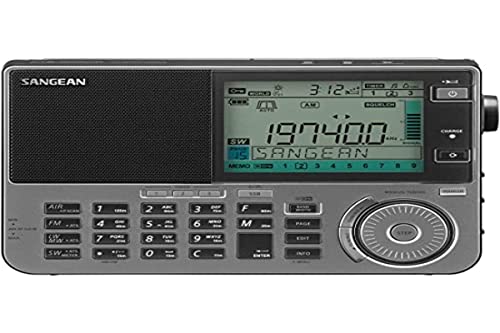 Sangean Receiver Mondial ATS-909 X2 Grau von Sangean