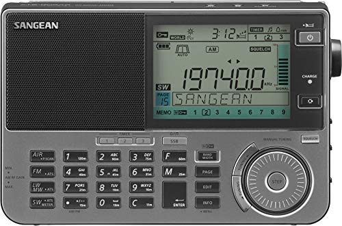 Sangean Receiver Mondial ATS-909 X2 Grau von Sangean