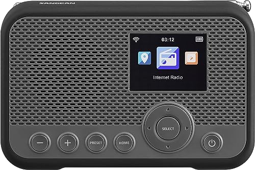 SANGEAN WFR-39 – Kompaktes, portables Internet-Radio mit WiFi, Musik-Streaming, DAB+/FM, Bluetooth - Einfache Bedienung via Control-App, Grau-Schwarz SANGEAN WFR-39 – Kompaktes, portables Internet-Radio mit WiFi, Musik-Streaming, DAB+/FM, Bluetooth - Einfache Bedienung via Control-App, Grau-Schwarz von Sangean